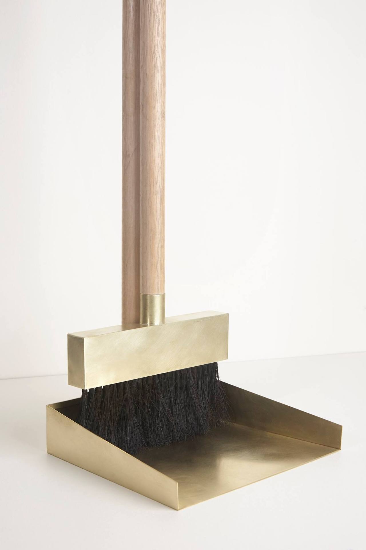 167545688094 – leibal brass dustpan and broom is a minimalist