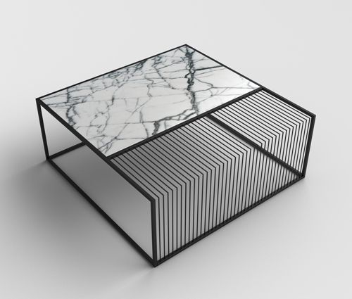 94419624826 – thedesignwalker marble metal coffee table